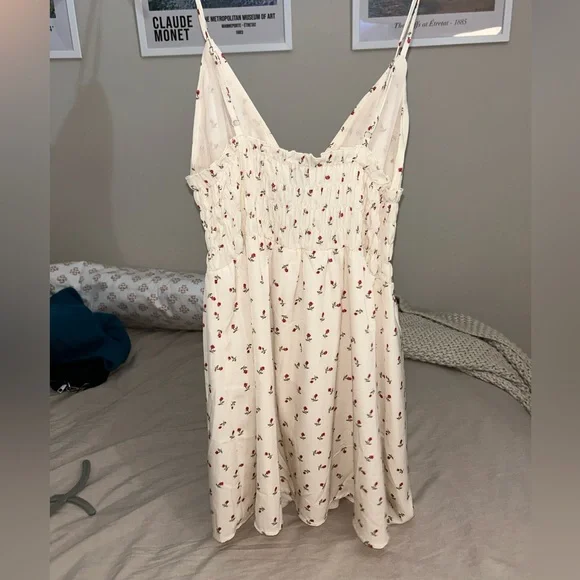 NWOT princess Polly roza mini dress beige - Picture 4 of 10